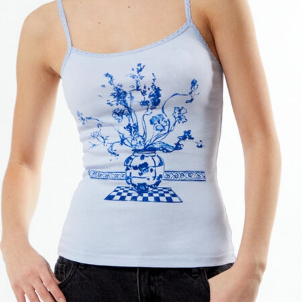 PS / LA Vase Tank Top NWT size Large